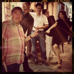 Think we can safely say they were happy with dinner!