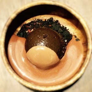 Buah Keluak Ice Cream. 