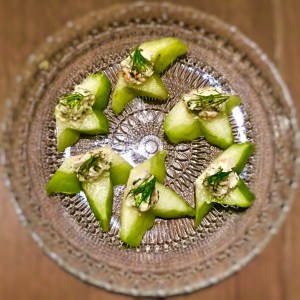Tumbuk Prawns, Laksa Leaf, Starfruit
