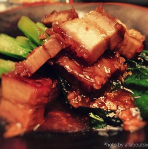 Braised pork with Veg