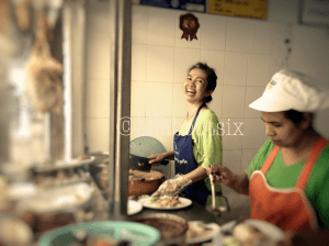 The chef flashed us the warmest, most beautiful welcome smile!